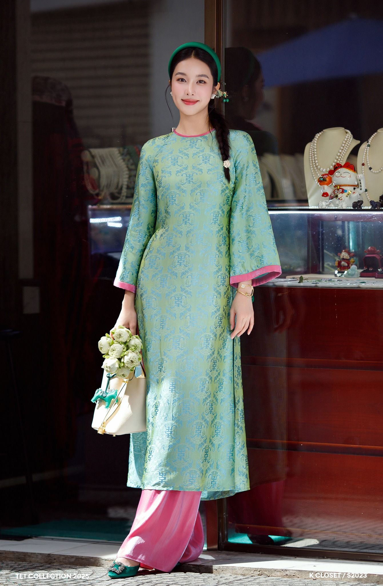  SET ÁO DÀI XUÂN GIAO K CLOSET S2023 