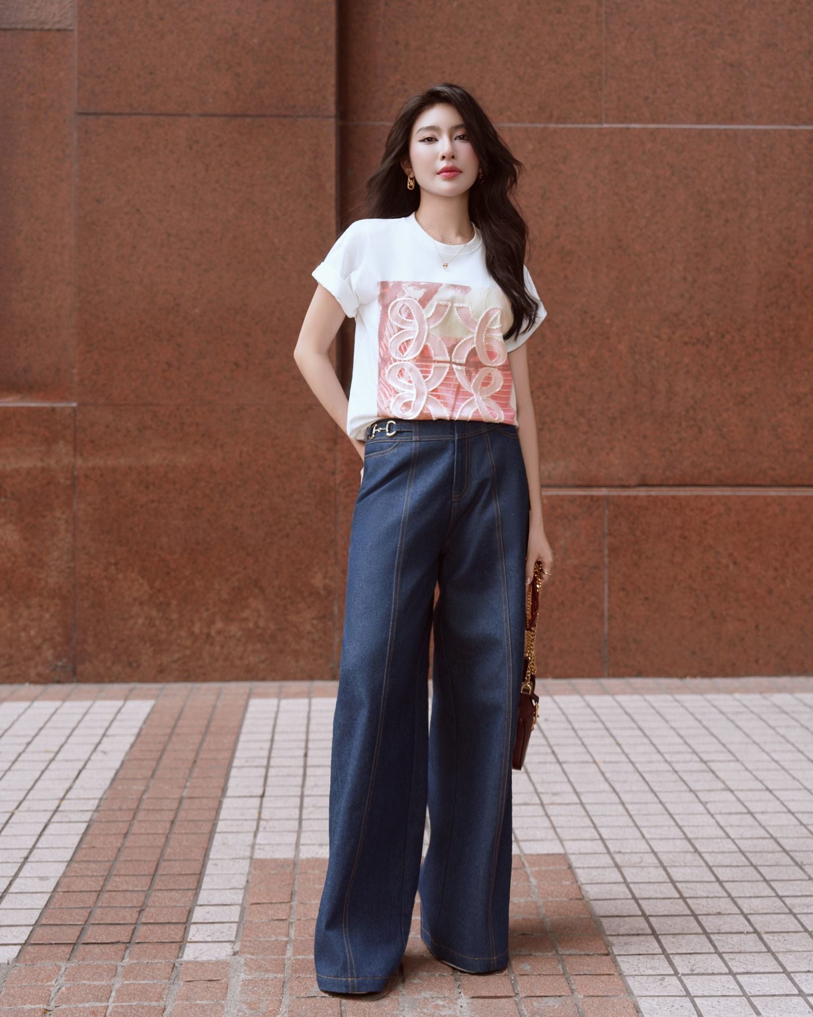  K Closet Buckle Dark Blue Jean 