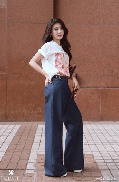  K Closet Buckle Dark Blue Jean 