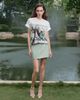  CHÂN VÁY NGẮN ĐÍNH ĐÁ K CLOSET V2006 
