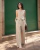  ÁO GHI LÊ SỌC CHÉO LAI TAM GIÁC K CLOSET A1016 