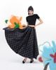  CHÂN VÁY MIDI DÁNG XÒE HỌA TIẾT CHỮ K V1028 