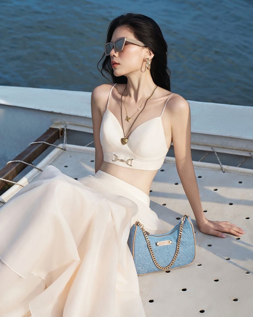  SUMMER BREATH BRA - ÁO BRA XẺ V K CLOSET A2007 