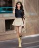  ÁO LEN CỔ BẺ 3 SỌC K CLOSET A2010 