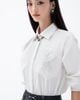  ÁO SƠ MI TÚI CHỮ K KẾT CƯỜM K CLOSET A1026 