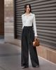  ÁO REN TAY DÀI CỔ POLO K CLOSET A3008 
