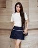  ÁO THUN TAY NGẮN NƠ REN K CLOSET A4005 