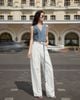  BÔNG CÀI ÁO VẢI DENIM PHỤ KIỆN K CLOSET CA90 