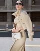 ÁO KHOÁC TRENCH COAT NGẮN KHÓA KÉO K CLOSET A1032 
