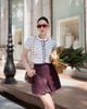  CHÂN VÁY DA NGẮN TÚI MỔ K CLOSET V1013 