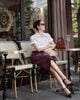  ÁO SƠ MI TAY NGẮN LẬT LAI XẾP LY K CLOSET A2017 