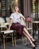  ÁO SƠ MI TAY NGẮN LẬT LAI XẾP LY K CLOSET A2017 