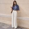  QUẦN TÂY ỐNG RỘNG LƯNG CAO - THÍCH HỢP CÔNG SỞ K CLOSET KC1052 