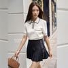  CHÂN VÁY XẾP LY THÊU CHỮ K CLOSET V1007 
