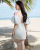  ORCHID LACE BLUE DRESS - ĐẦM REN HOA K CLOSET D3005 