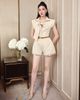  JUMPSUIT CỔ NƠ LAI THÊU K CLOSET J1001 