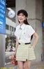  ÁO SƠ MI TAY NGẮN LẬT LAI XẾP LY K CLOSET A2017 