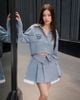  ÁO SƠ MI TAY DÀI TÚI THÊU K CLOSET S1005 