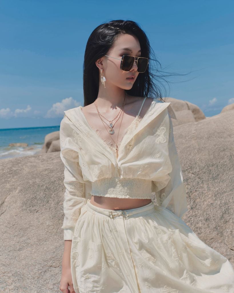  K Closet Embroidery Creammy Set 