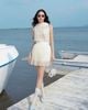  SILK SHEER PLEATED SKIRT - CHÂN VÁY XẾP LY K CLOSET S2009 