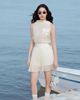  SILK SHEER PLEATED SKIRT - CHÂN VÁY XẾP LY K CLOSET S2009 