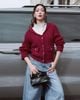  ÁO LEN CARDIGAN TÚI HỘP K CLOSET A2031 