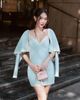 SET ĐẦM NGẮN HAI DÂY + ÁO KHOÁC CHOÀNG VAI K CLOSET S2019 
