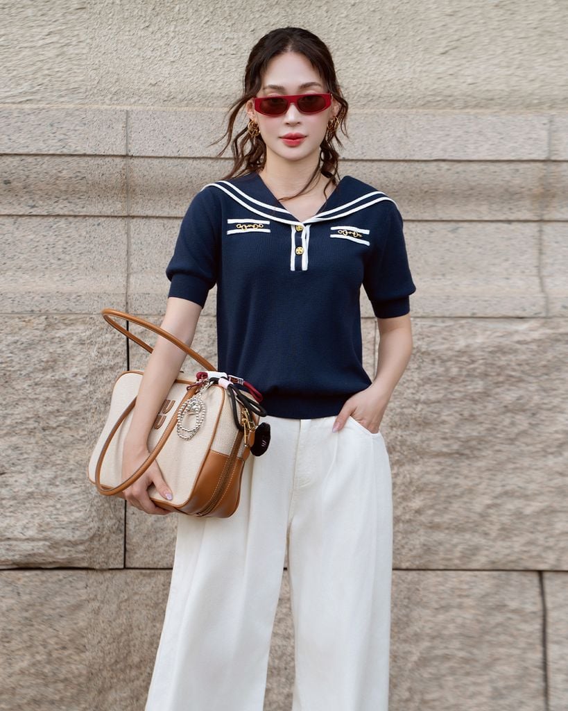  ÁO LEN CỔ THỦY THỦ BO LAI K CLOSET A2025 