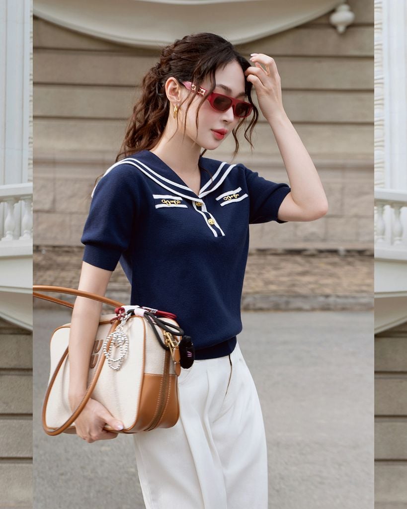  ÁO LEN CỔ THỦY THỦ BO LAI K CLOSET A2025 