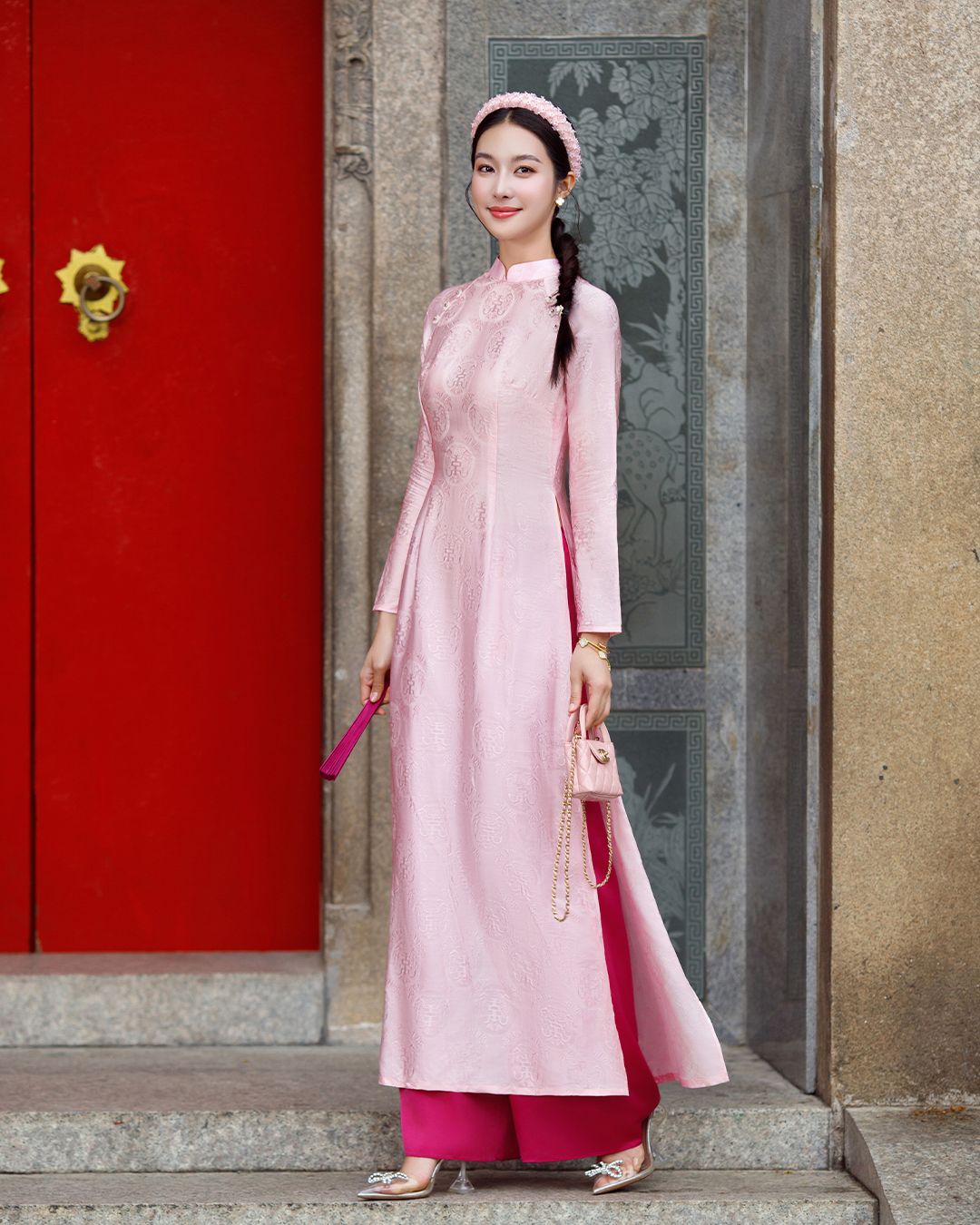  SET ÁO DÀI XUÂN NIÊN K CLOSET S2024 