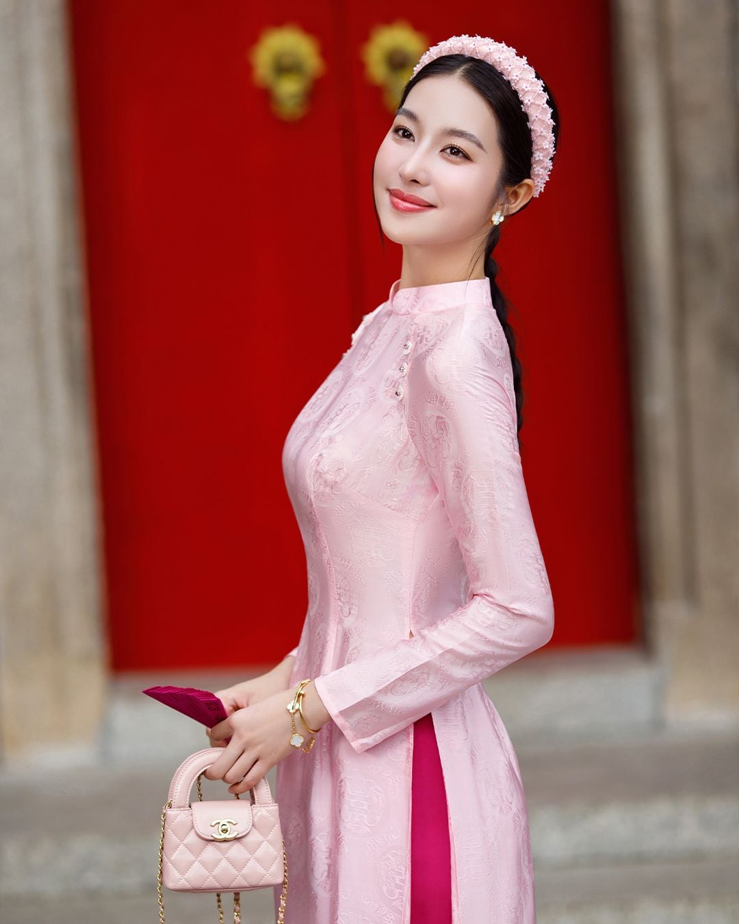  SET ÁO DÀI XUÂN NIÊN K CLOSET S2024 