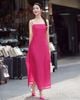  ĐẦM MIDI HAI DÂY EO ĐÍNH NƠ K CLOSET D1028 