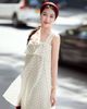  ĐẦM HAI DÂY CHẤM BI TRÁI TIM K CLOSET D1026 
