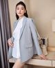  ÁO BLAZER TÚI NẮP ĐÍNH 1 BÊN NƠ K CLOSET A2016 