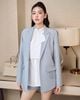  ÁO BLAZER TÚI NẮP ĐÍNH 1 BÊN NƠ K CLOSET A2016 