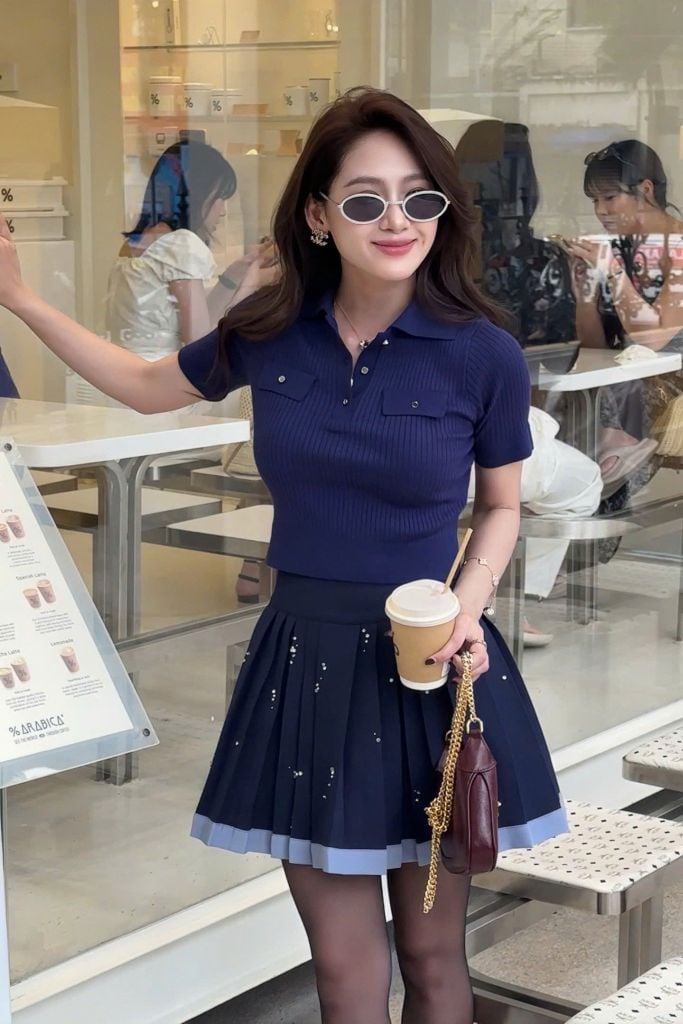  CRIMSON MINI SKIRT K CLOSET V2014 