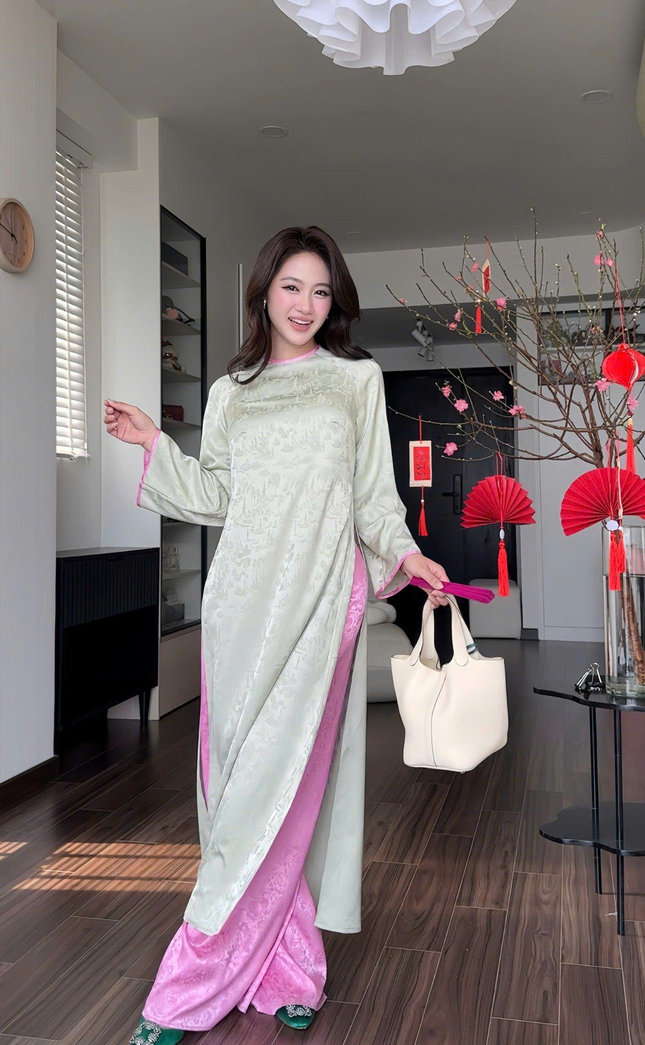  SET ÁO DÀI XUÂN HẠNH K CLOSET S2025 