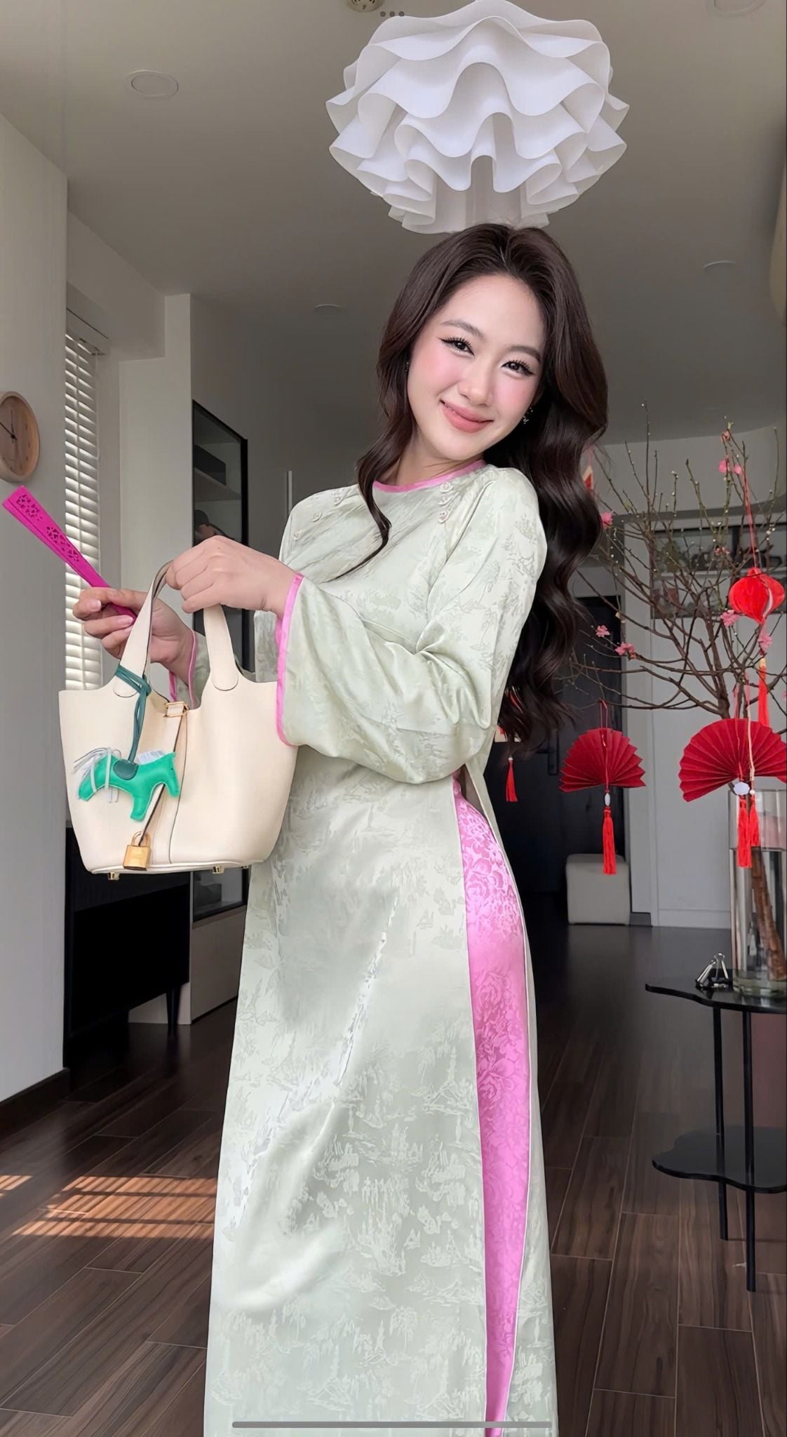  SET ÁO DÀI XUÂN HẠNH K CLOSET S2025 