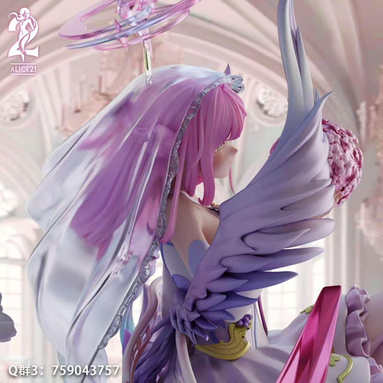 blue archive wedding dress Blue Archive Wedding Dress Ichinose Asuna RUMENG Studio