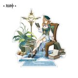  Standee và Huy hiệu nhân vật chủ dòng thời trang Teyvat - Genshin Impact 