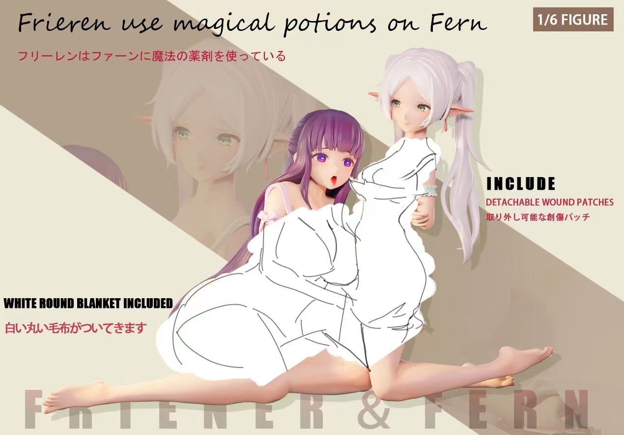  Frieren x Fern - Sousou No Frieren - Magic G Studio 
