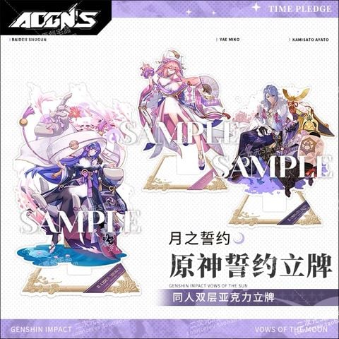  Standee nhân vật Genshin Impact - Dimensional S 