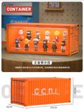  Hộp Container trưng bày Mô hình POP MART - kích thước 43 x 18 x 19cm - Herculues Hobby 