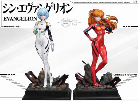  Asuka Langley Soryu & Ayanami Rei - Evangelion - HeRa Studio 