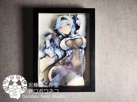  Tranh 3D Eula Genshin Impact - Dorobu Neko Studio 