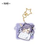  Móc khóa emoji nhân vật Genshin Impact 