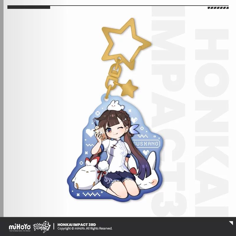  Móc khóa Li Sushang chủ đề Tiệc trà Honkai Impact 3 