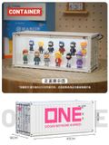  Hộp Container trưng bày Mô hình POP MART - kích thước 43 x 18 x 19cm - Herculues Hobby 