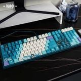  Bàn phím cơ LED RGB Xiao Hộ Pháp Dạ Xoa Genshin Impact 