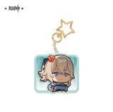  Móc khóa emoji nhân vật Genshin Impact 